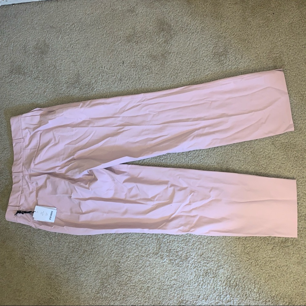 The Script Fede Style Rose Pink Work Dress Pants - Picture 5 of 8